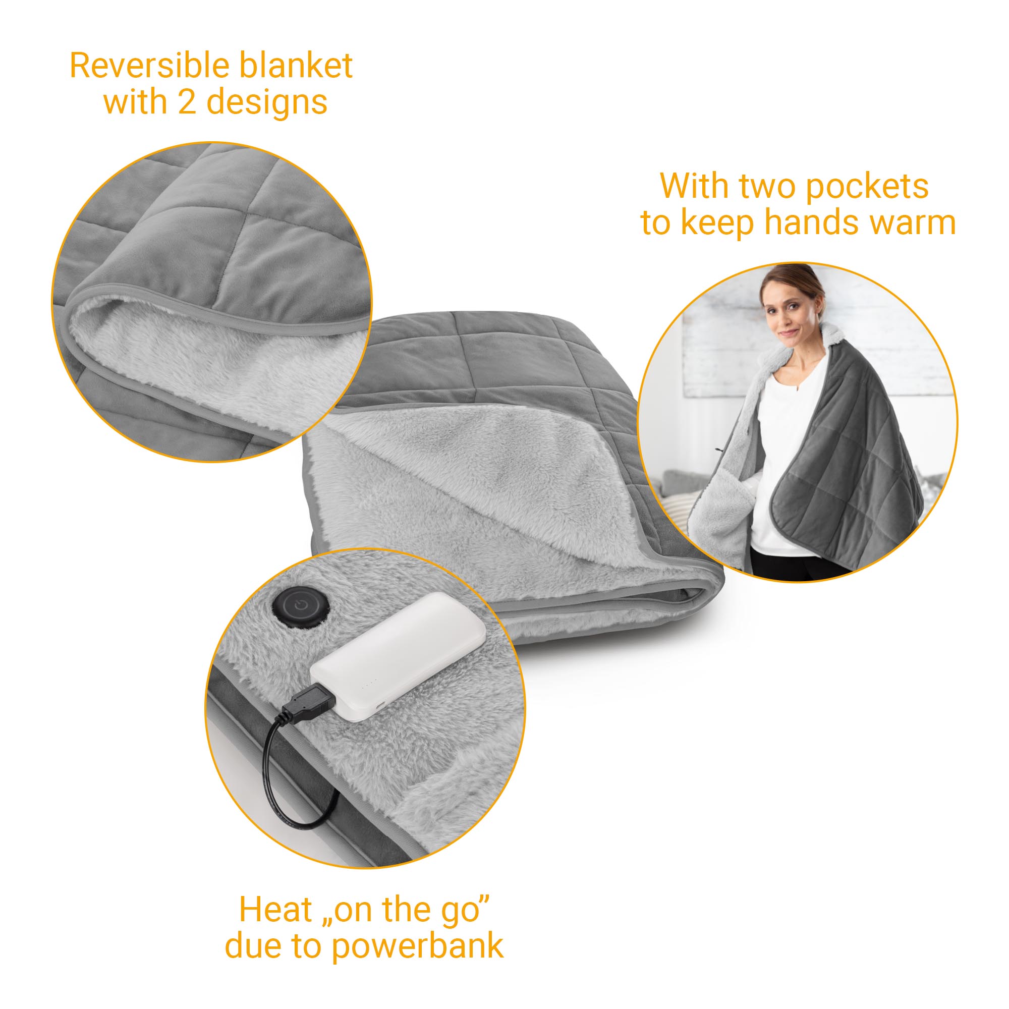 HB 674 | Mobile heating blanket 3in1