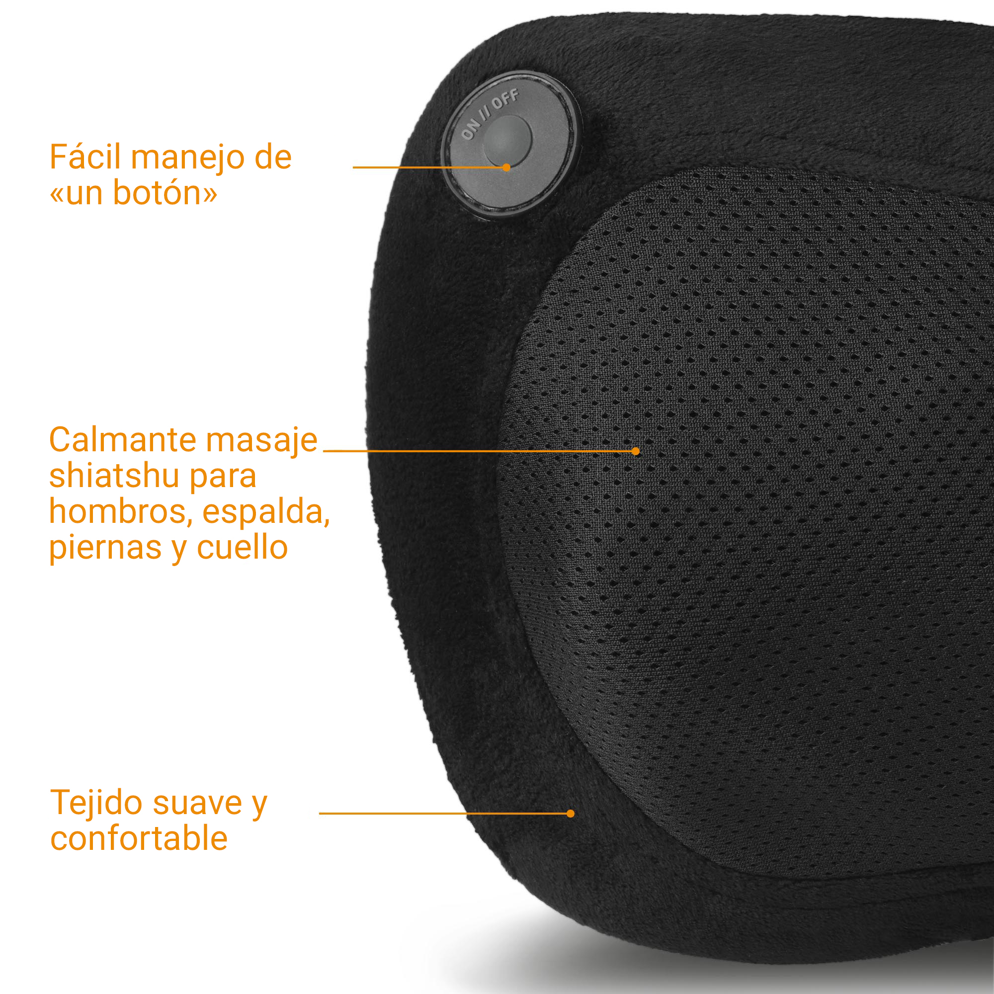 MC 200 | Cojín de masaje shiatsu