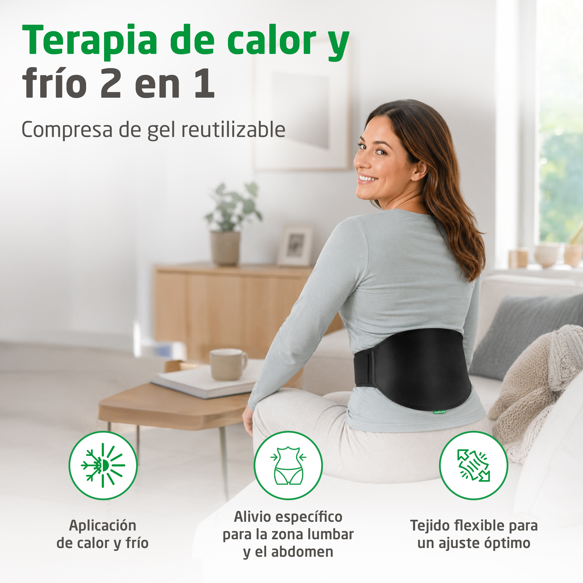 GP 104 | Compresa térmica y fría para la espalda