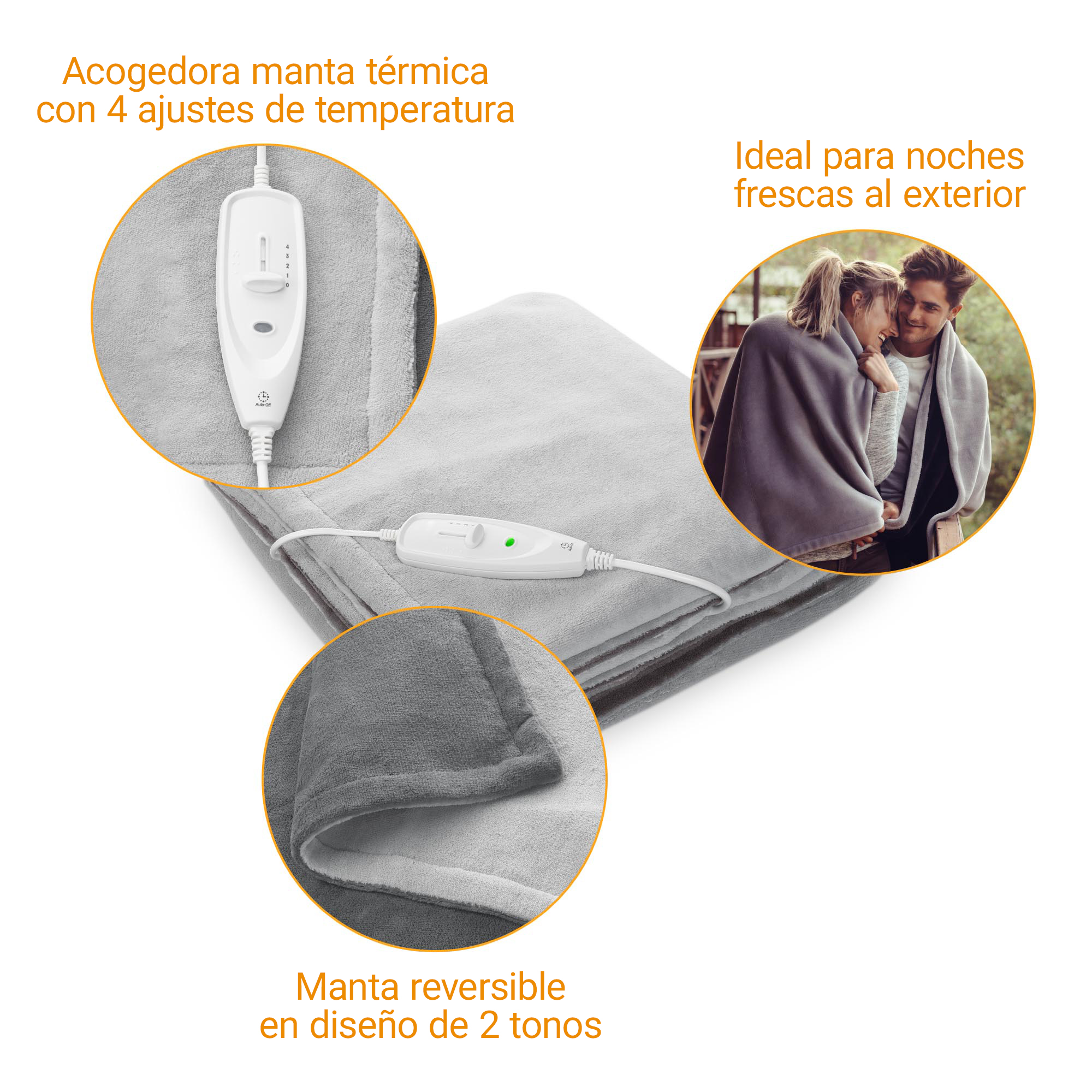 HDW | manta eléctrica acogedora