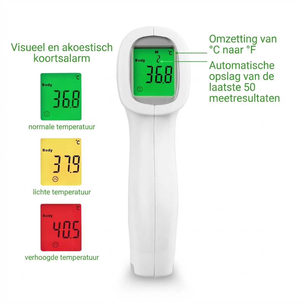 TM A79 | Infrarood-lichaamsthermometer
