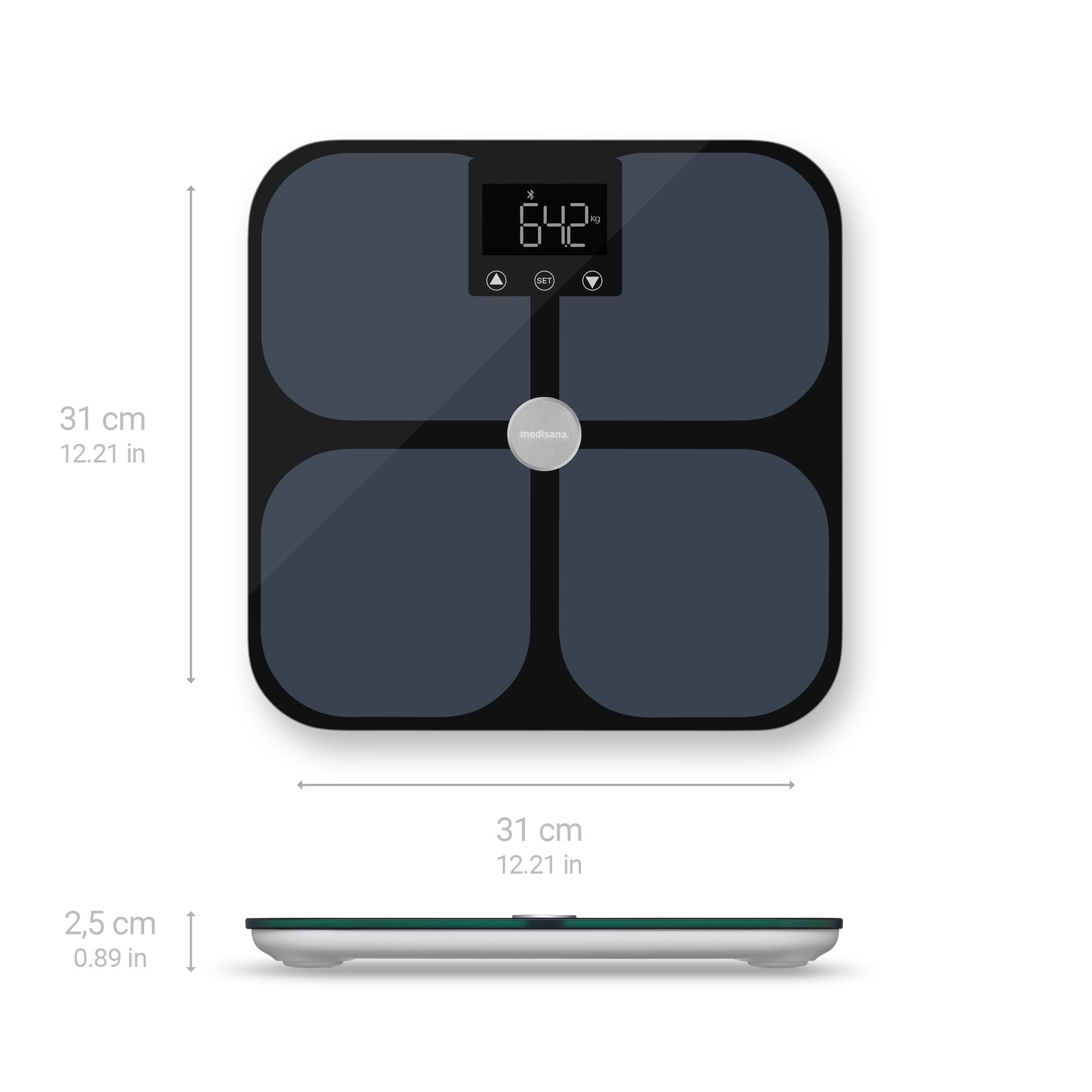 1db1d7cd0286a3a8be660c9800710919 BS 650 connect | Wifi & Bluetooth Body Analysis Scale