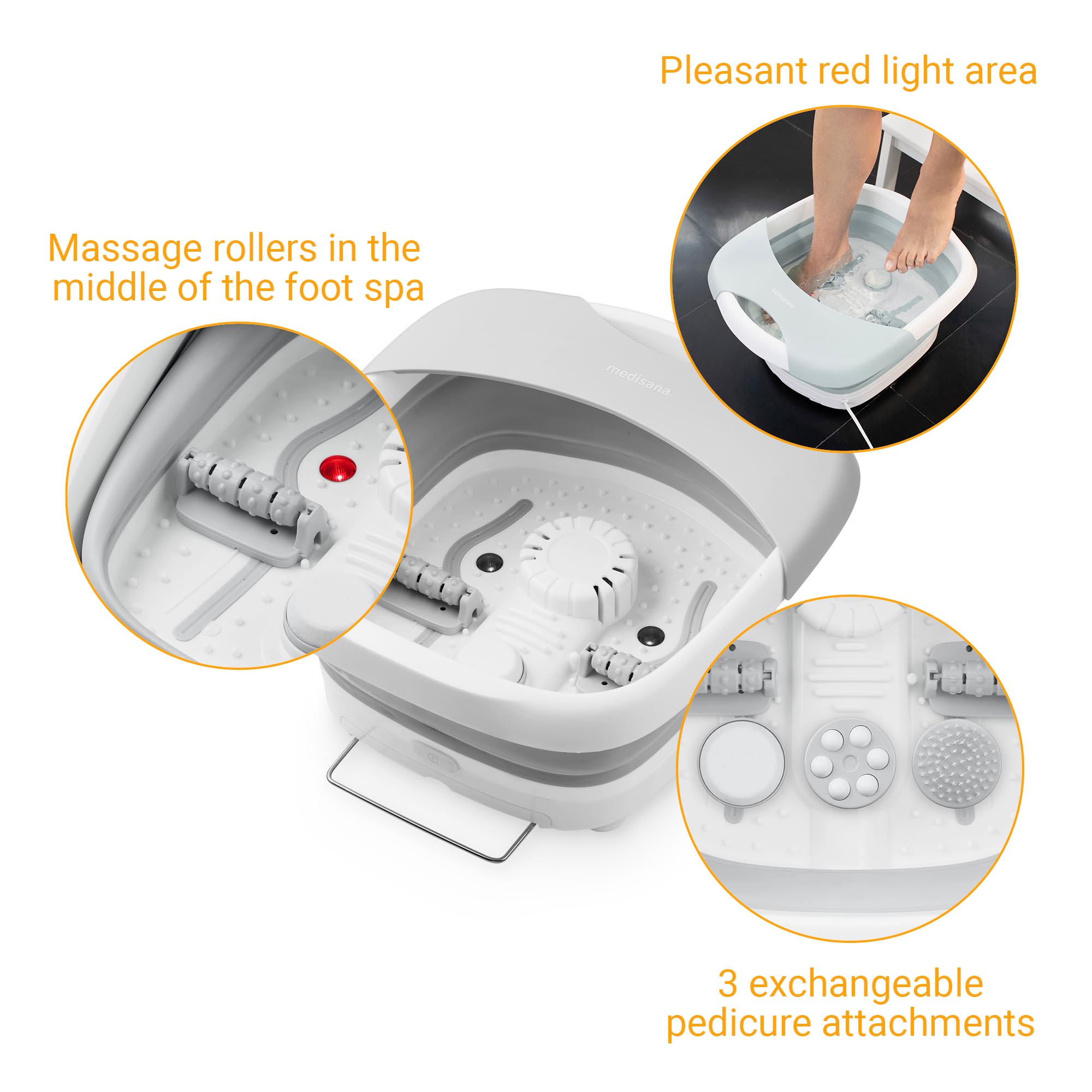610b4d3f4c2a7601faf39ae649e30cdf FS 886 grey | Foldable foot spa