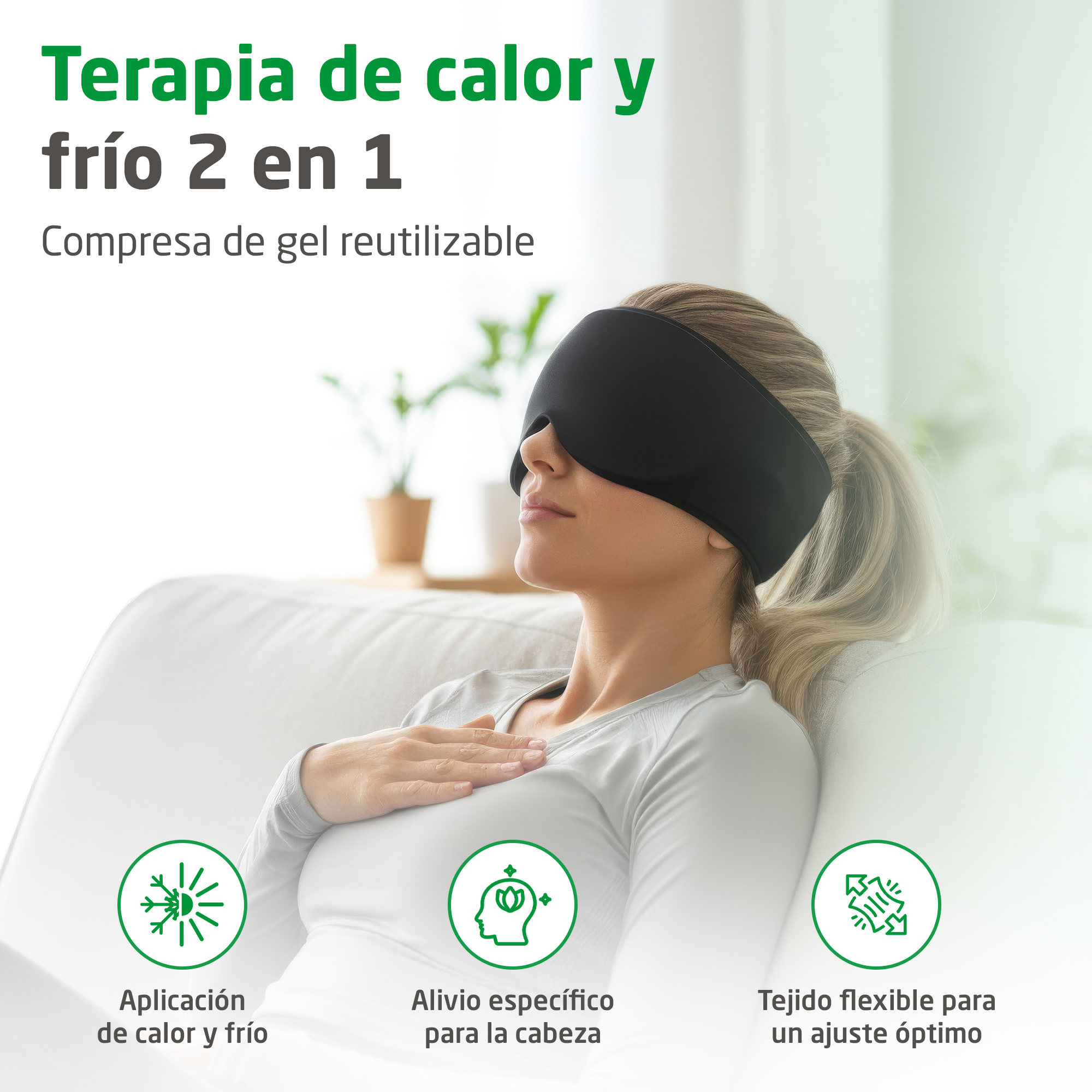 GP 100 | Compresa térmica y fría para la cabeza