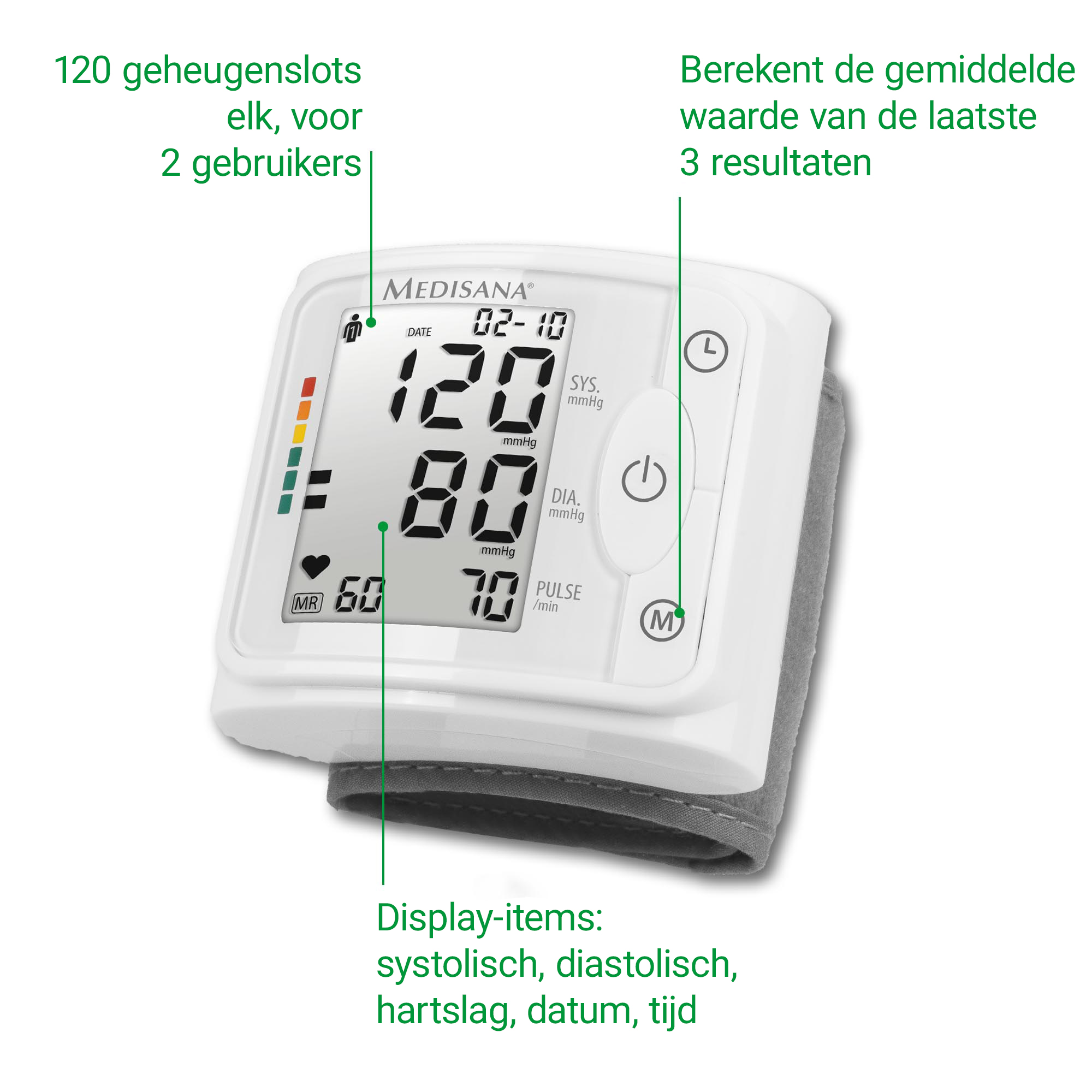 Alstublieft BW 320 | pols-bloeddrukmeter