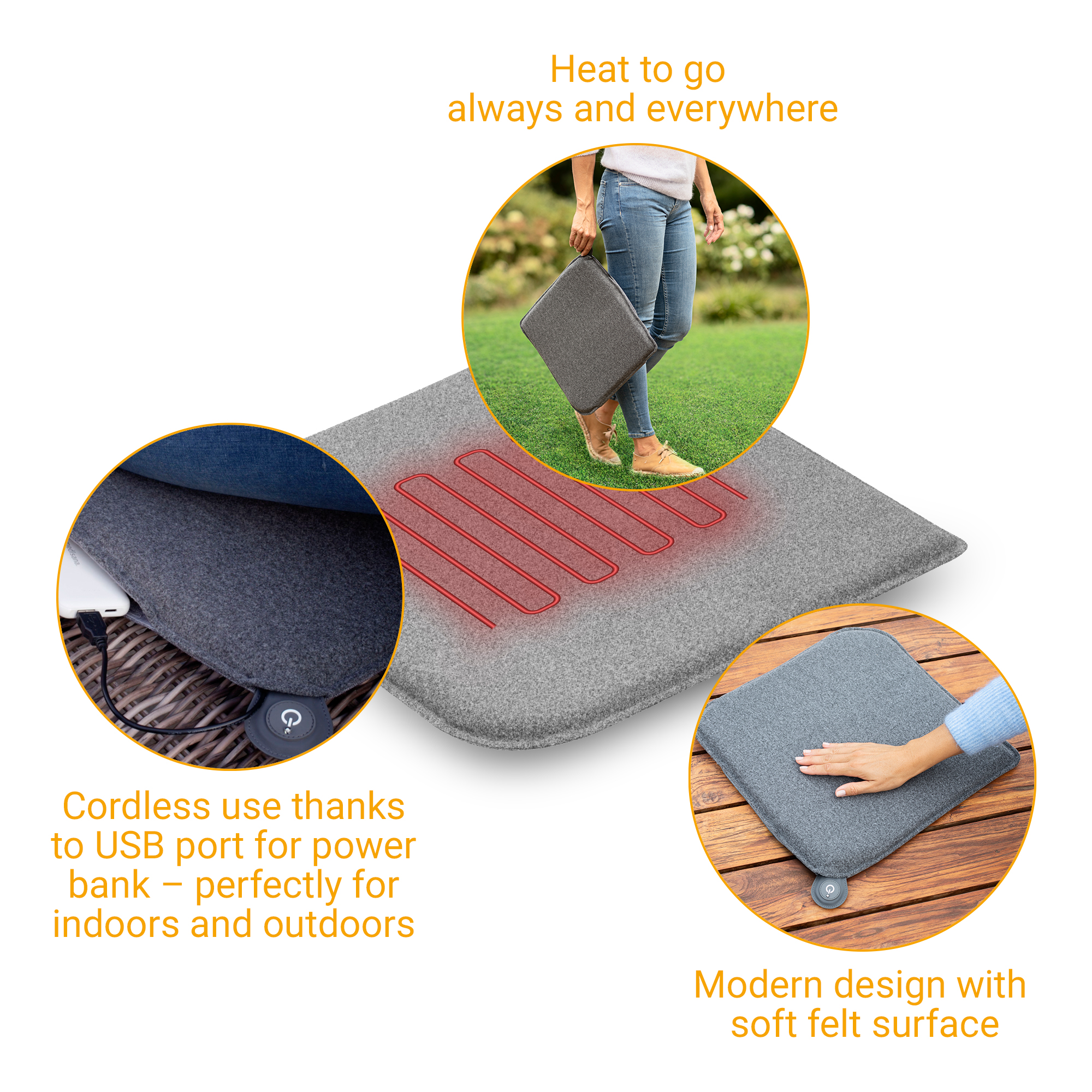 OL 600 | Cojín térmico para exteriores OL 600 | Cojín térmico para exteriores