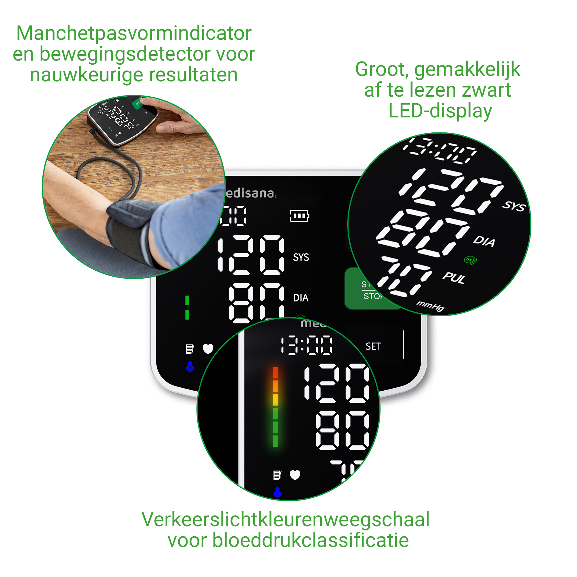 BU 520 | Upper-arm blood pressure monitor