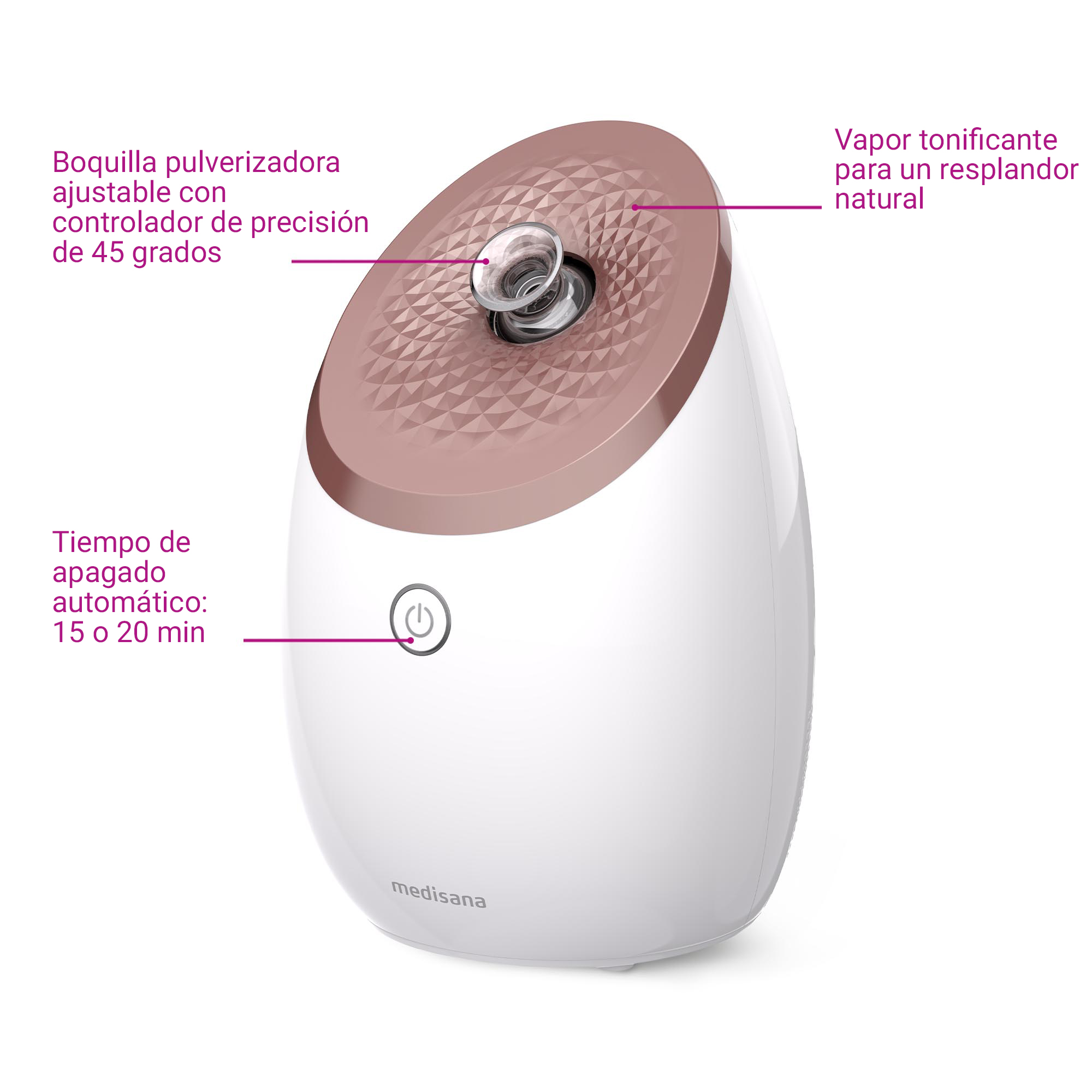DS 600 | Sauna facial de nanoiones