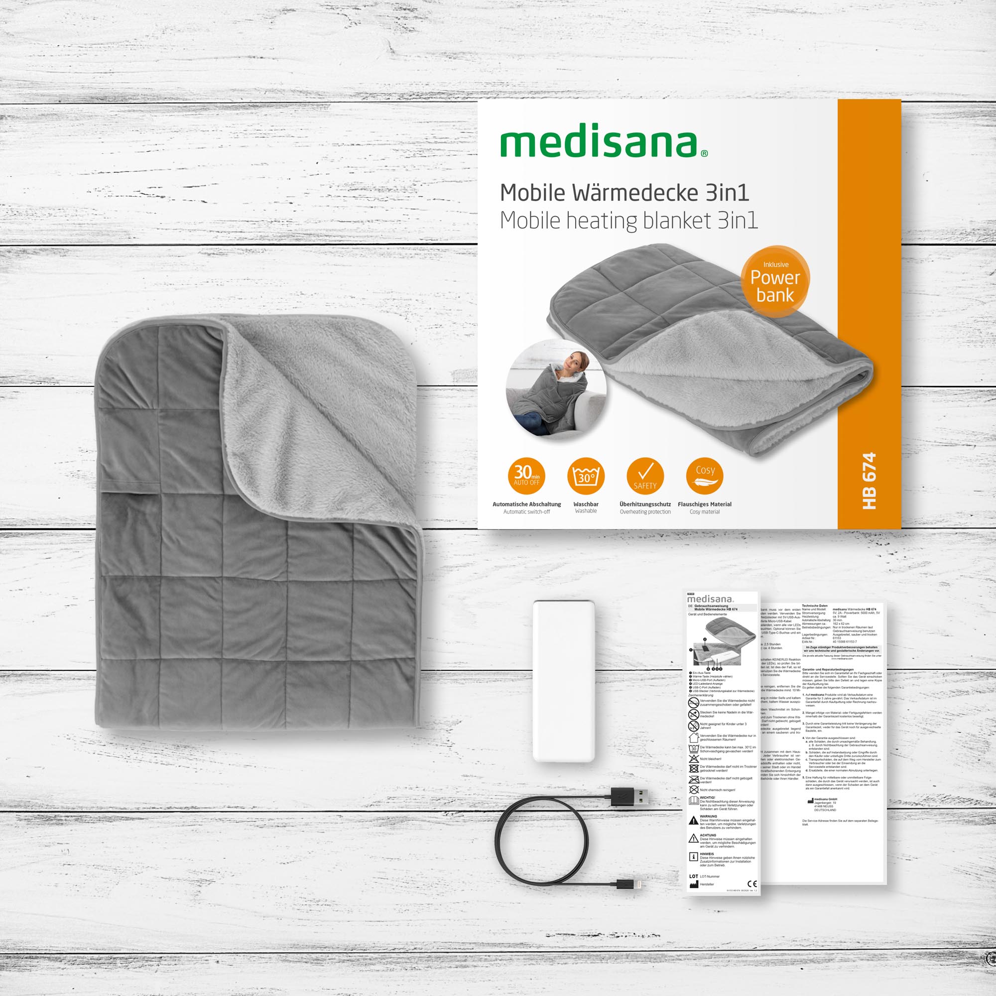 5ac33cf2741c3d08157f32c60df18ef6 HB 674 | Mobile heating blanket 3in1