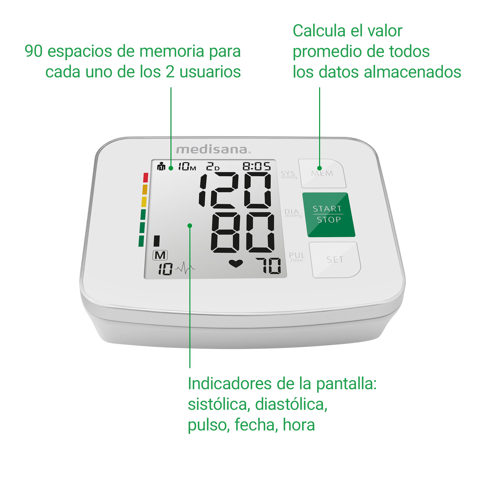 BU 512 | Tensiómetro de brazo