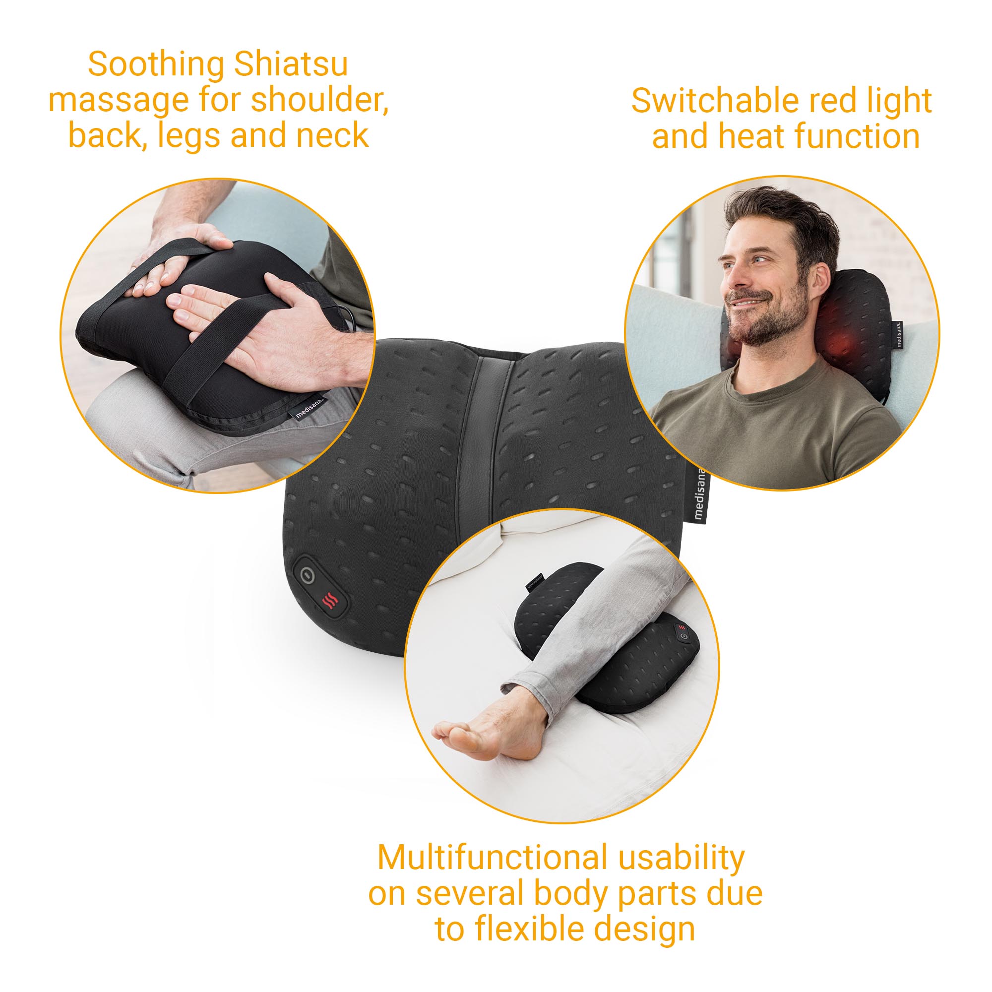 CL 300 | Contour Shiatsu Massage Cushion