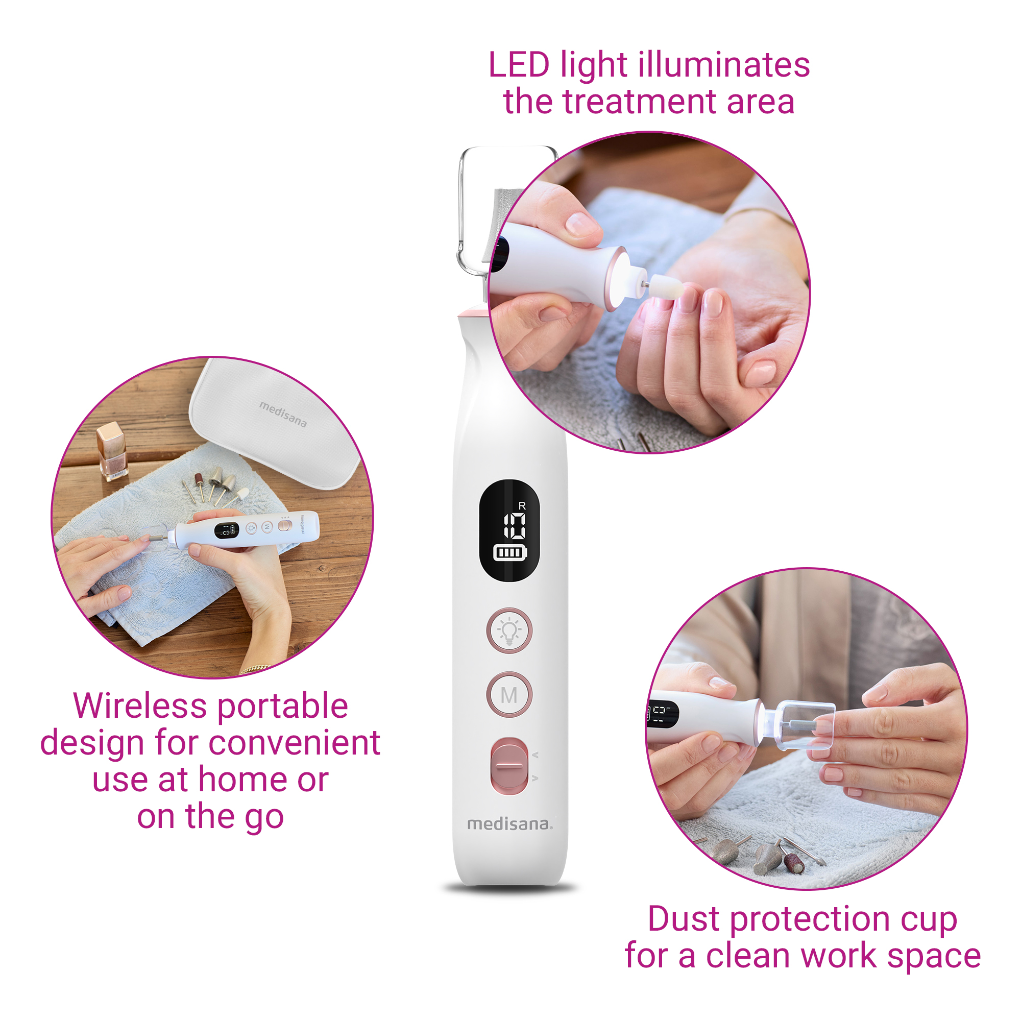 9d86584b6a88571a97a89e8a0d07f88a MP 940 | Manicure and pedicure device