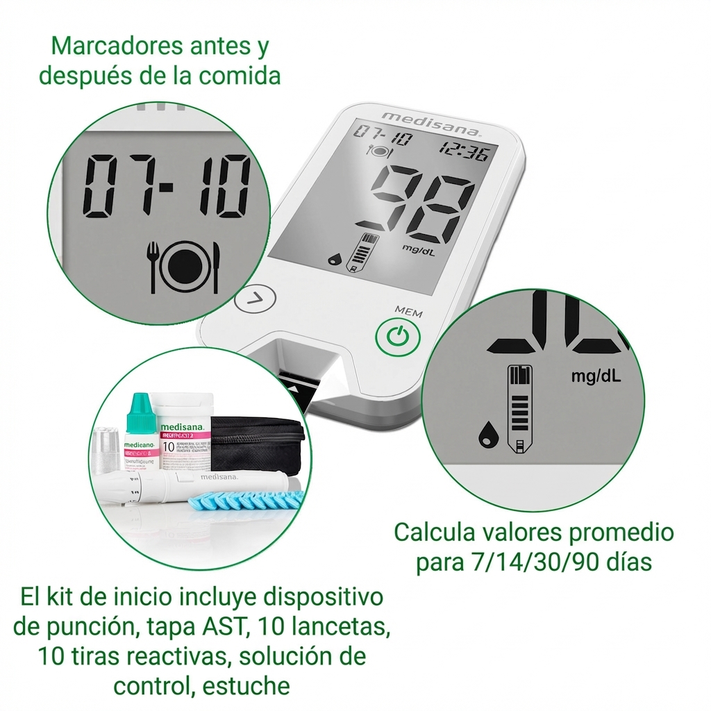 MediTouch 2 mg/dL | Glucómetro