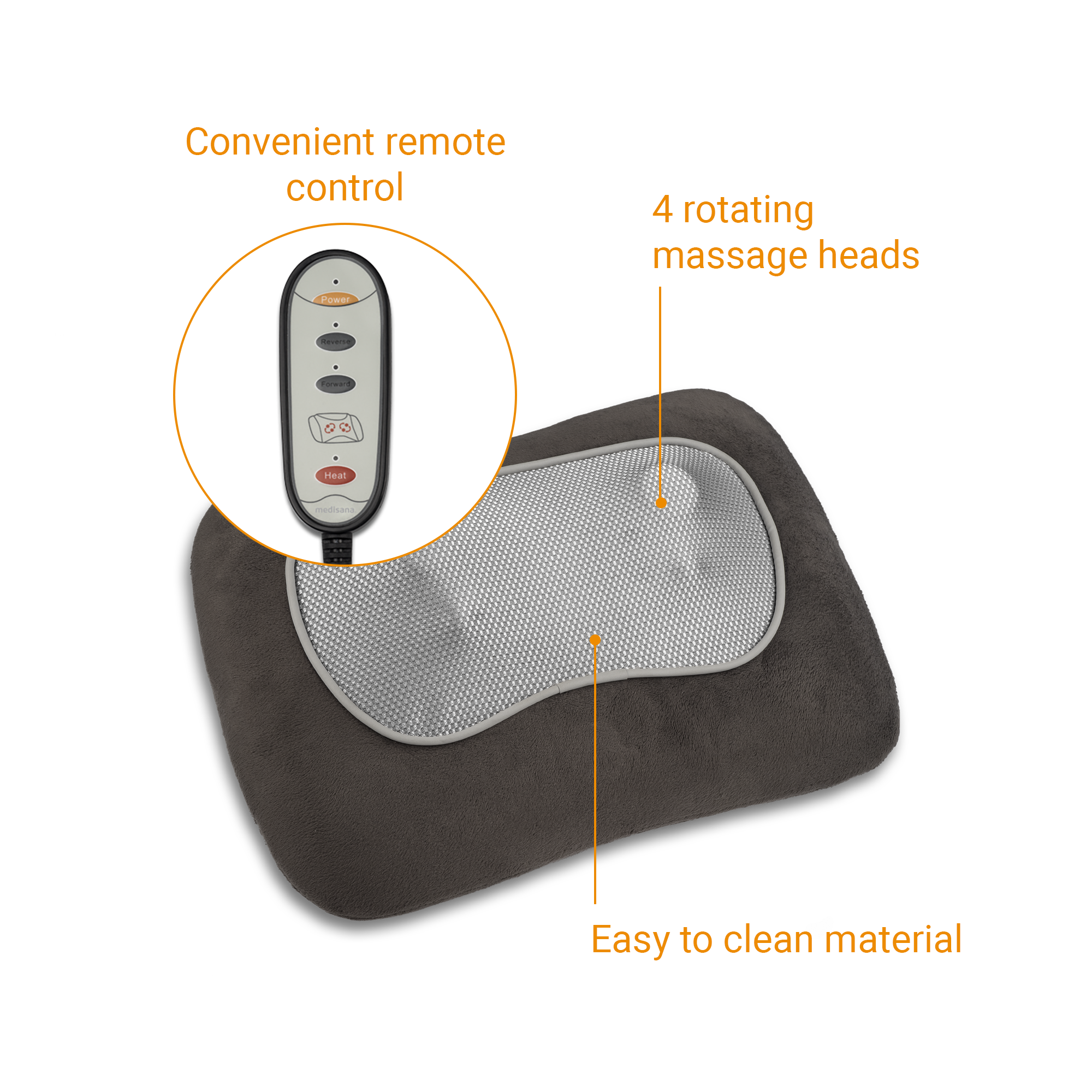 MC 840 | Shiatsu Massage Cushion