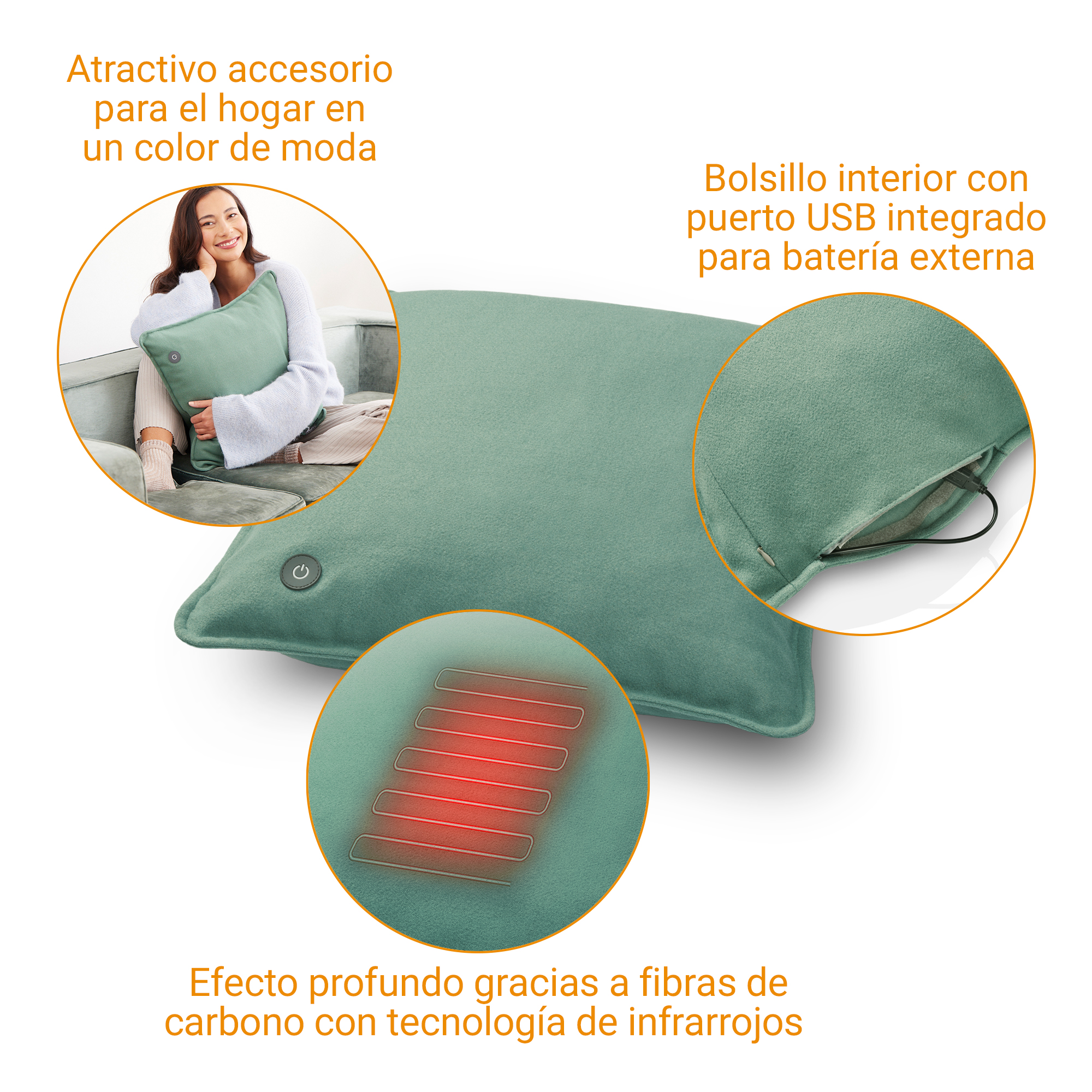 HC 250 | almohadilla térmica | verde