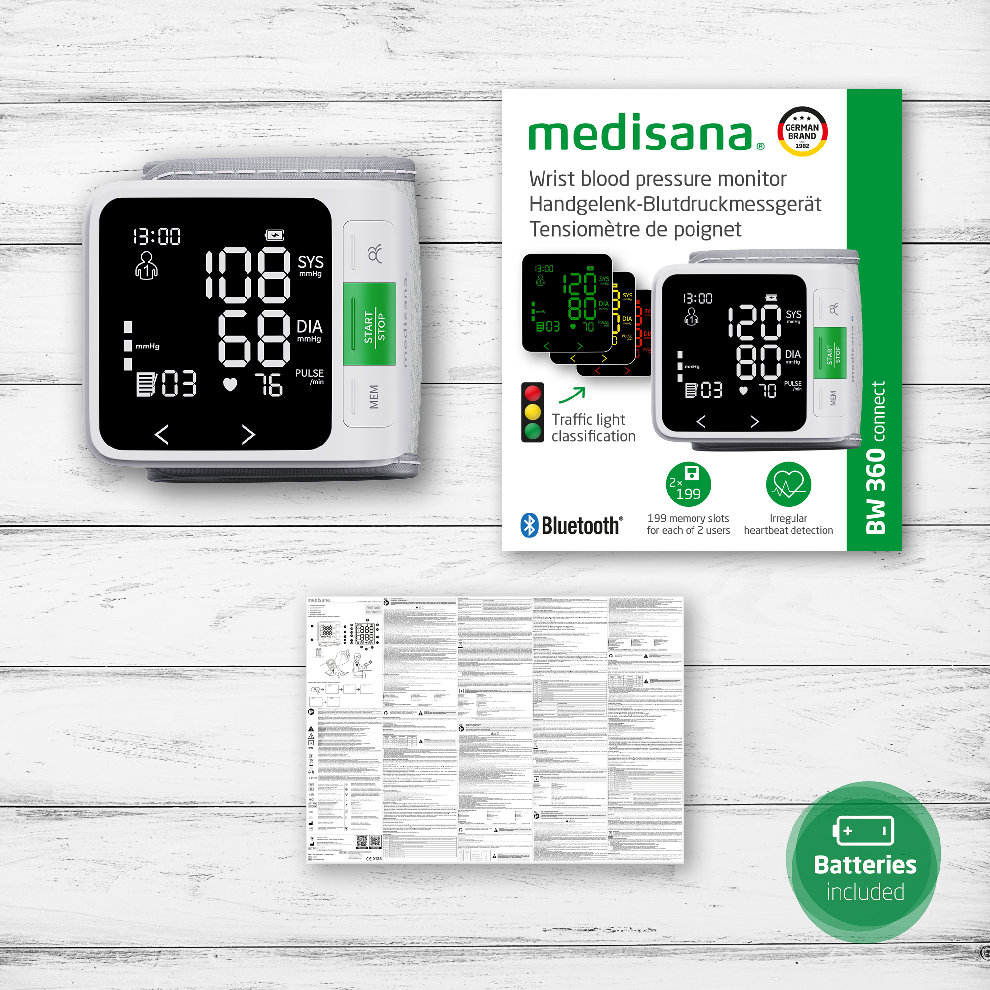 BW 360 connect | Polsbloeddrukmeter