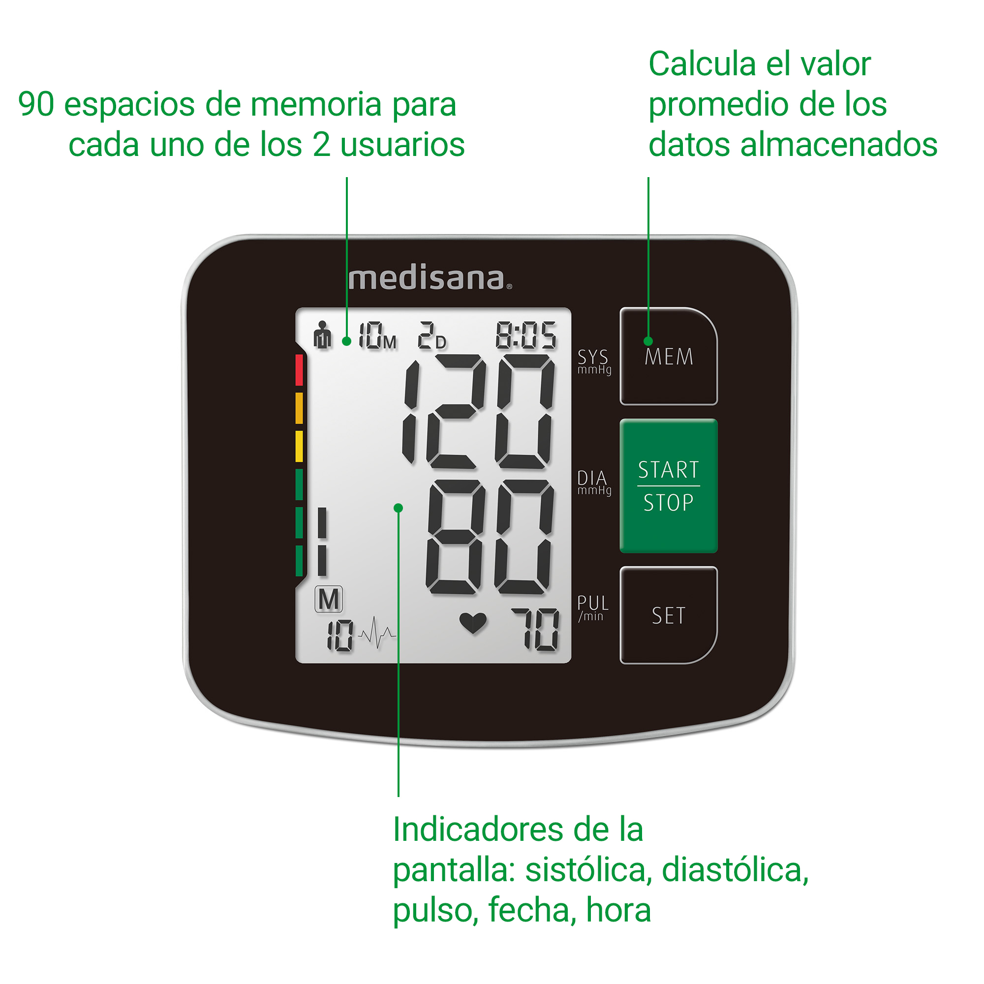 BU 516 | Tensiómetro de brazo