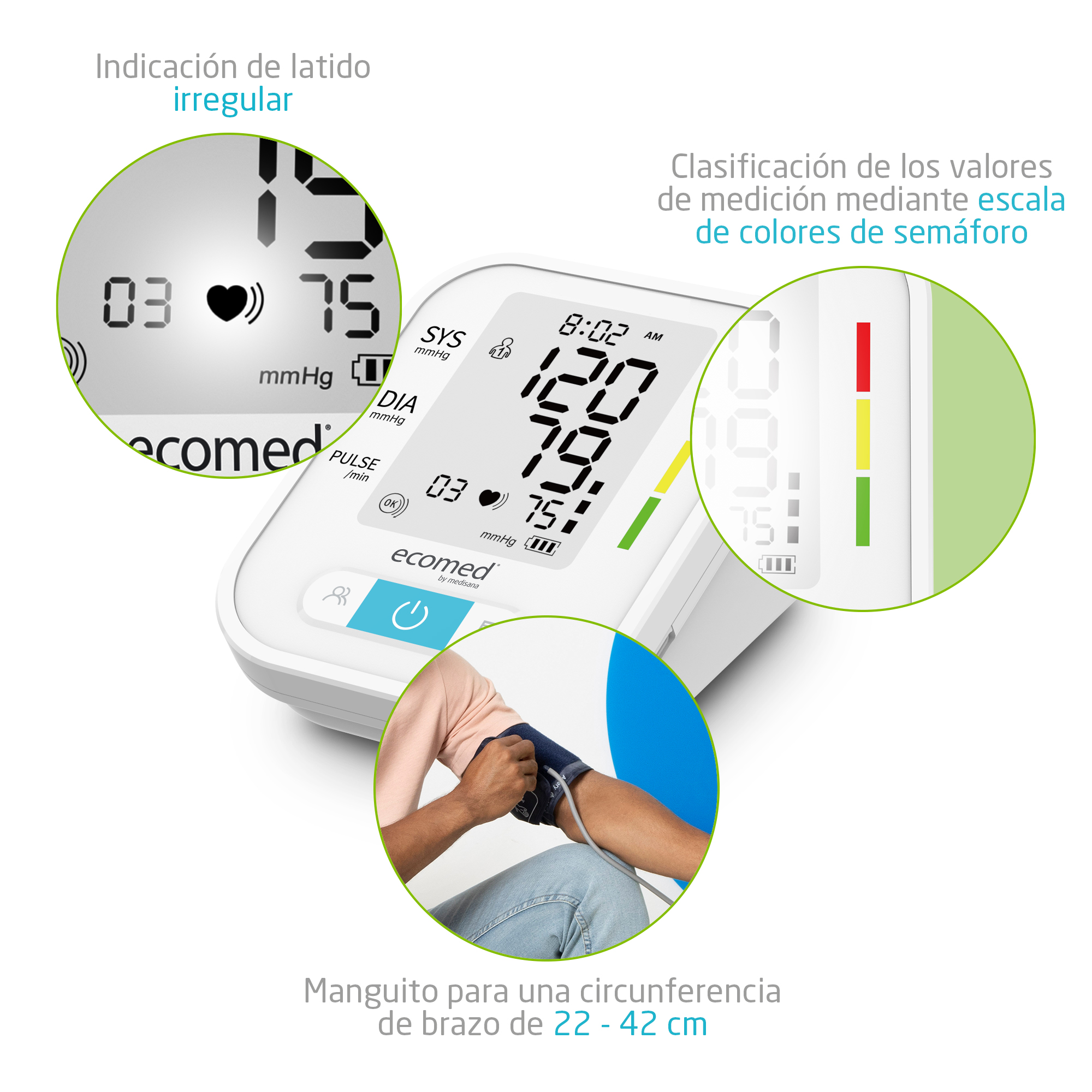 BU-95E | Tensiómetro de brazo
