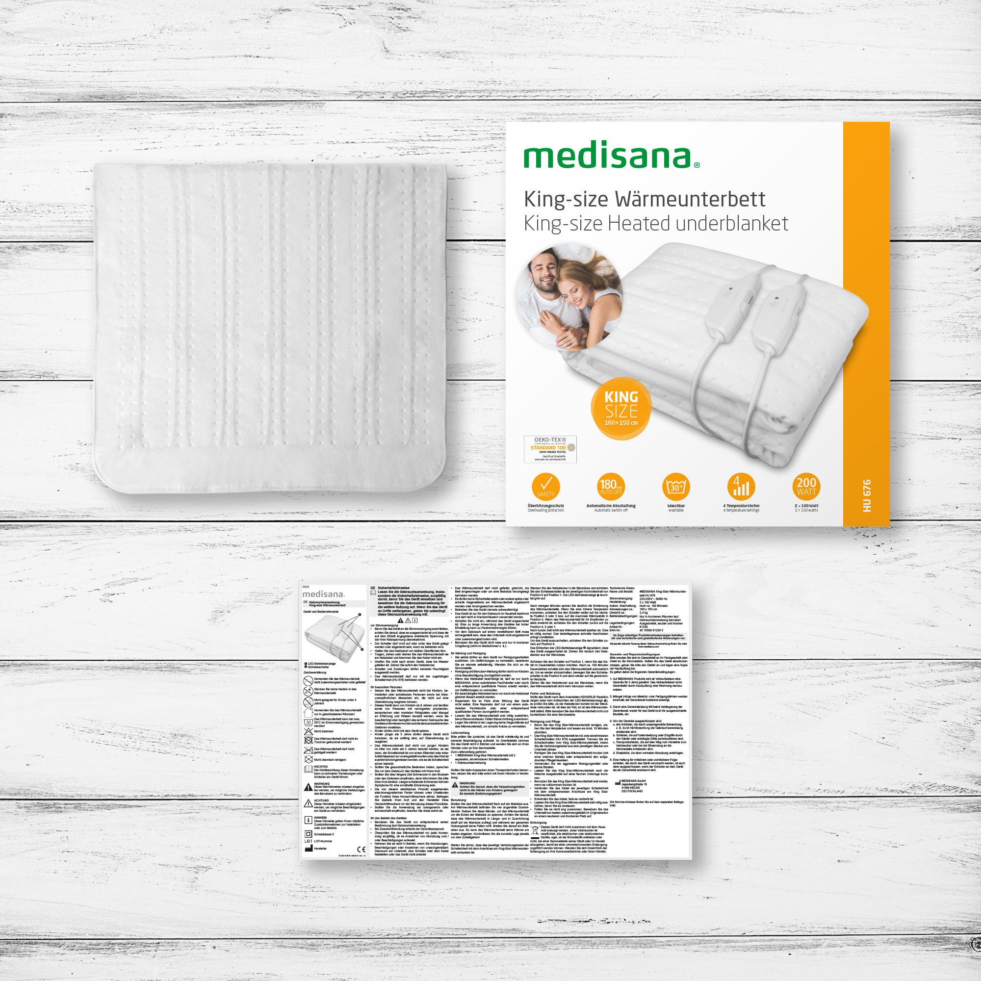 f43477fd244afc4de7d20877f5a54771 HU 676 | Kingsize heated underblanket