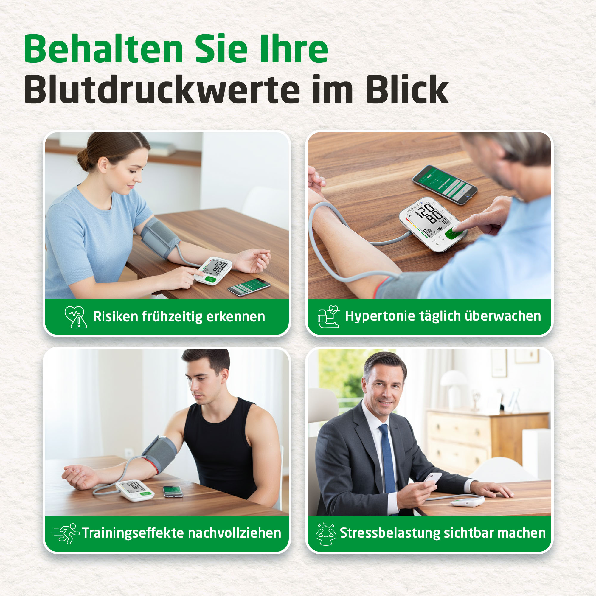 BU 572 connect | Bloeddrukmeter voor de bovenarm