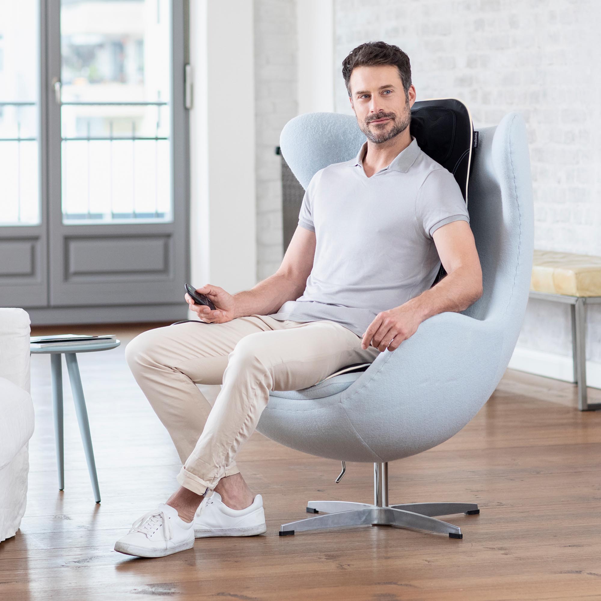 MCN beige | Shiatsu massage seat cover