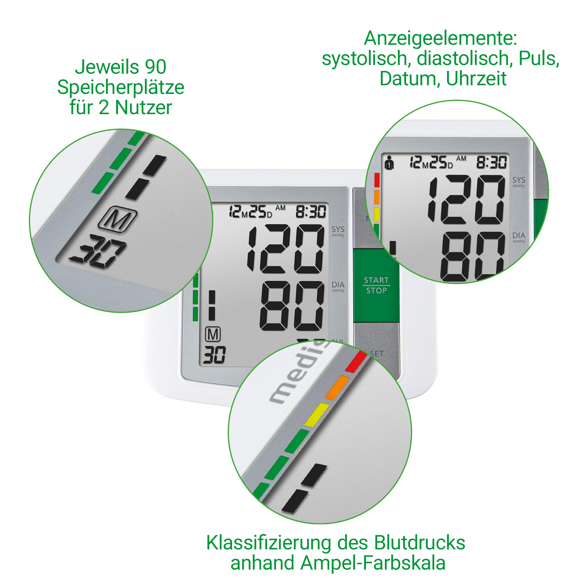 BU 510 | Bovenarm-bloeddrukmeter