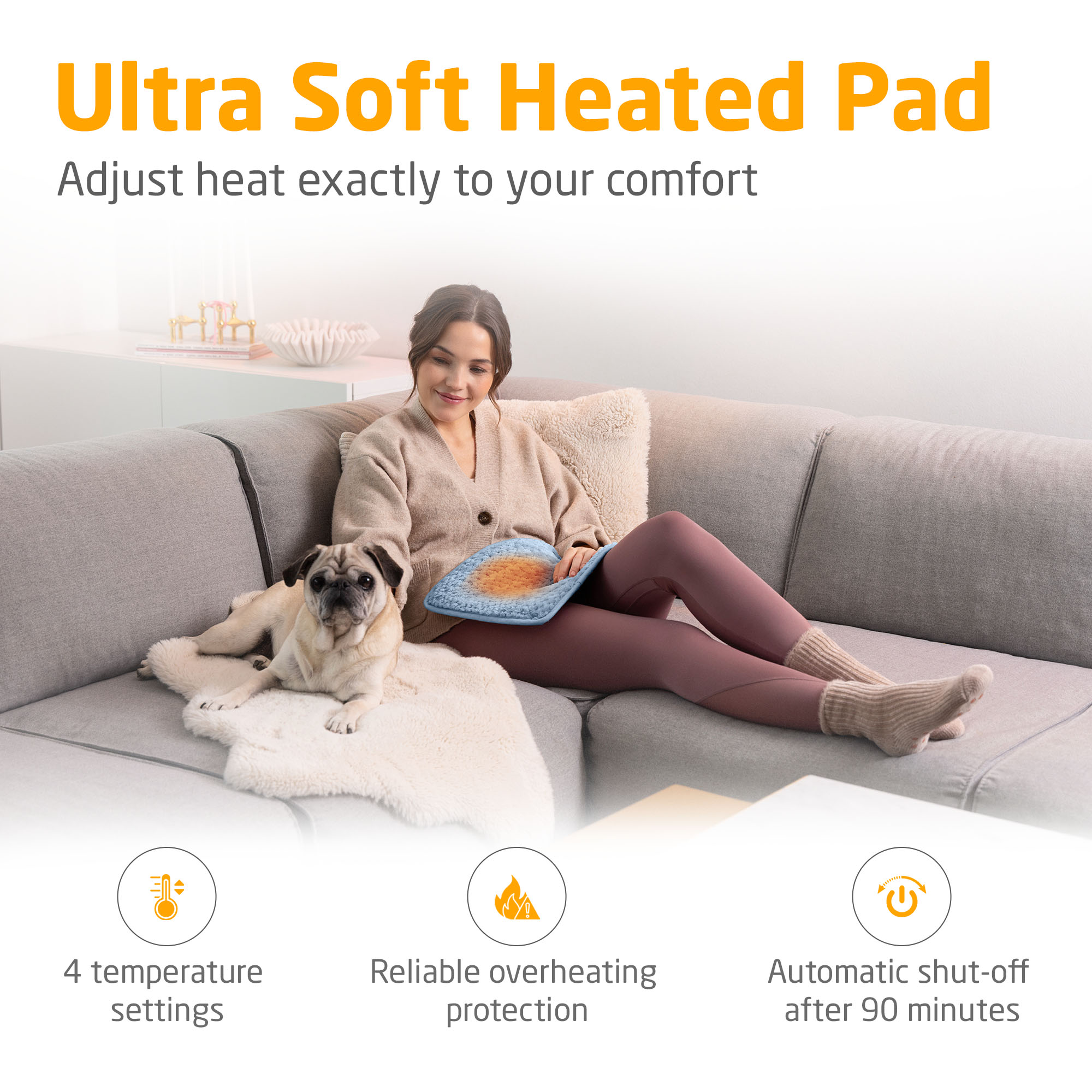 HP 515 | Heating pad | denim blue