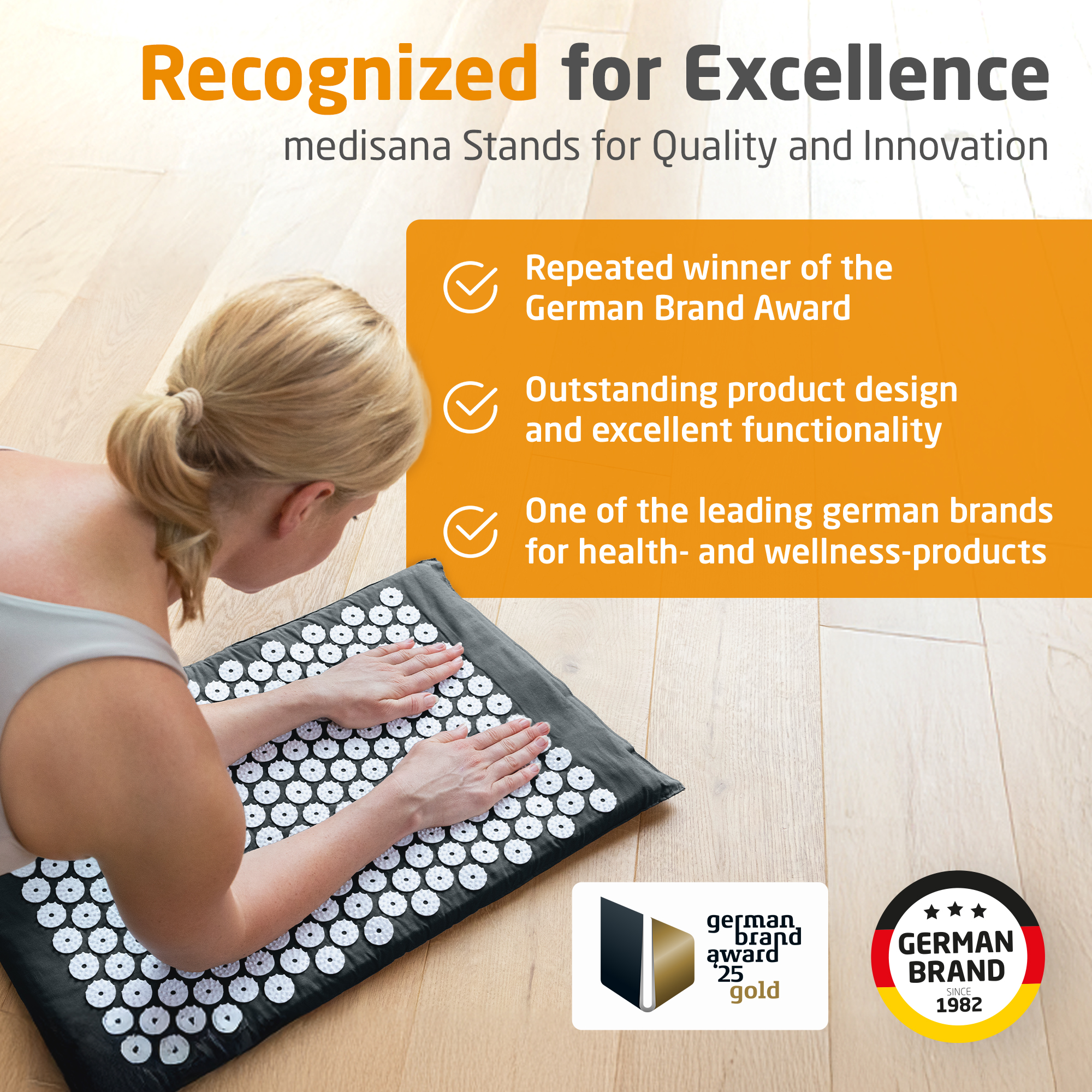 MM 100 | Heated acupressure mat