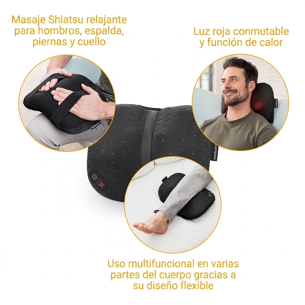 CL 300 | Cojín de masaje Shiatsu Contour