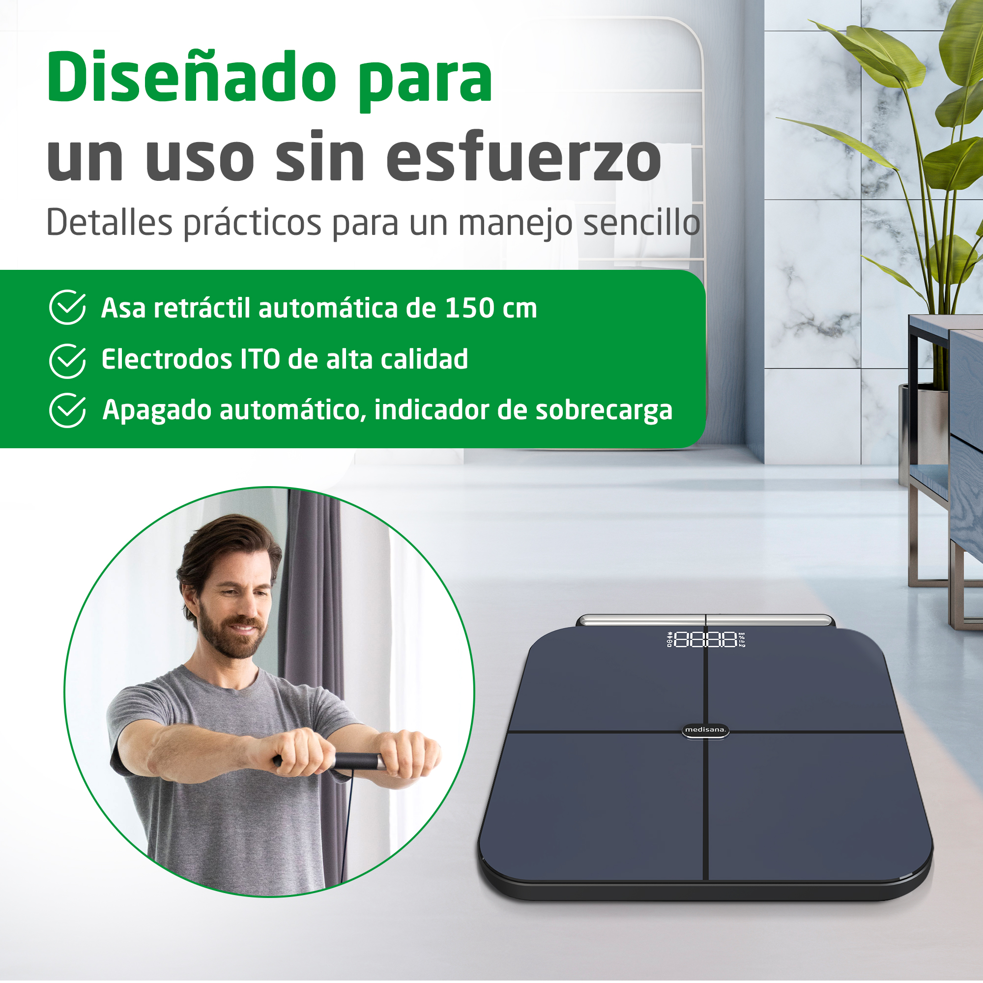 BS 850 connect | Báscula analítica corporal
