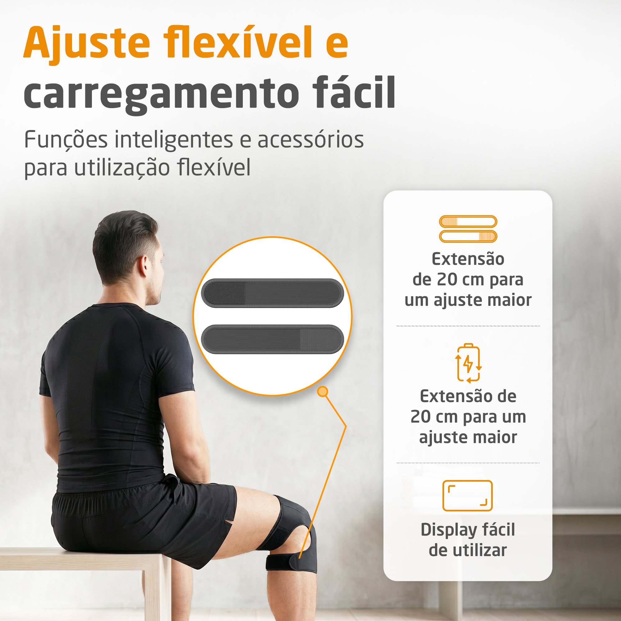 Cordless Vibrating Knee Massager | KM 100