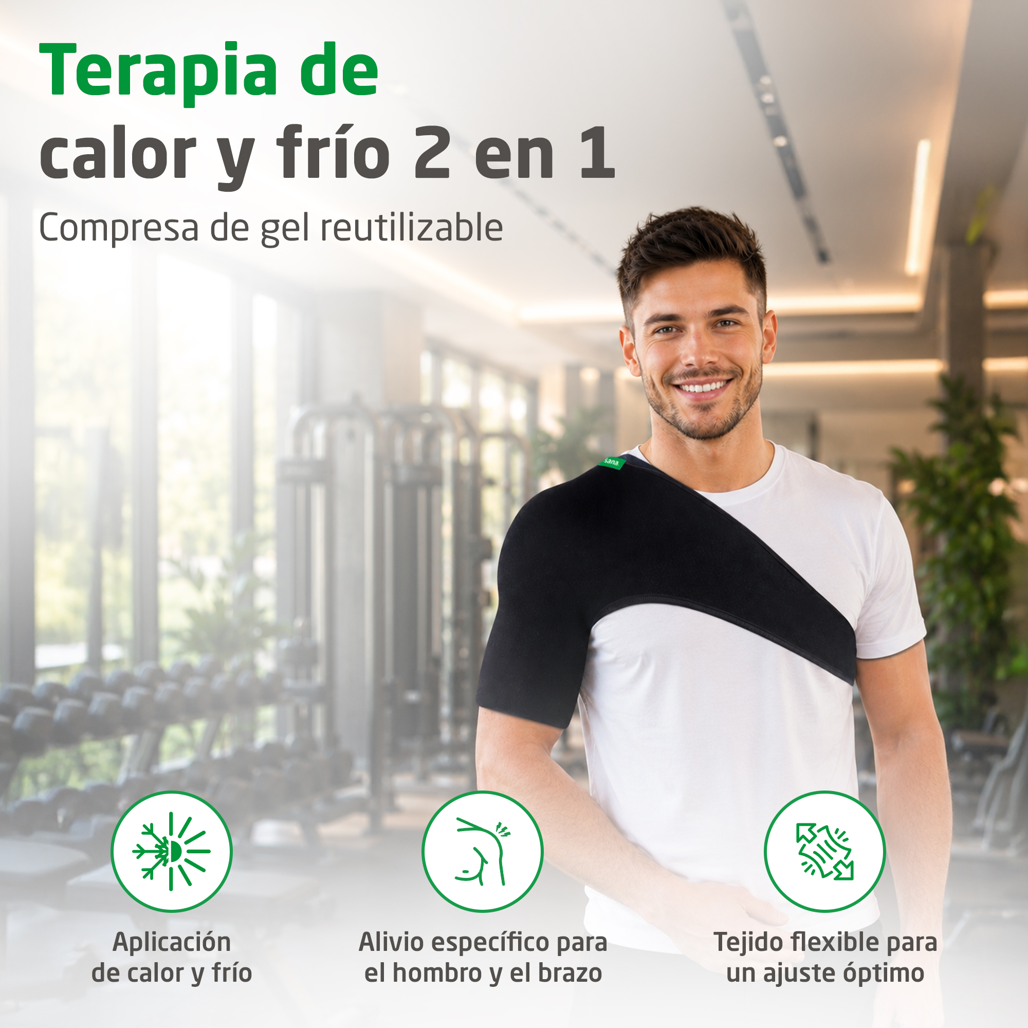 GP 102 | Compresa térmica y fría para el hombro