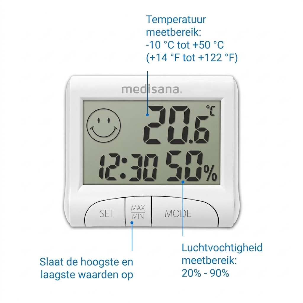HG 100 | Digitaal thermo-hygrometer