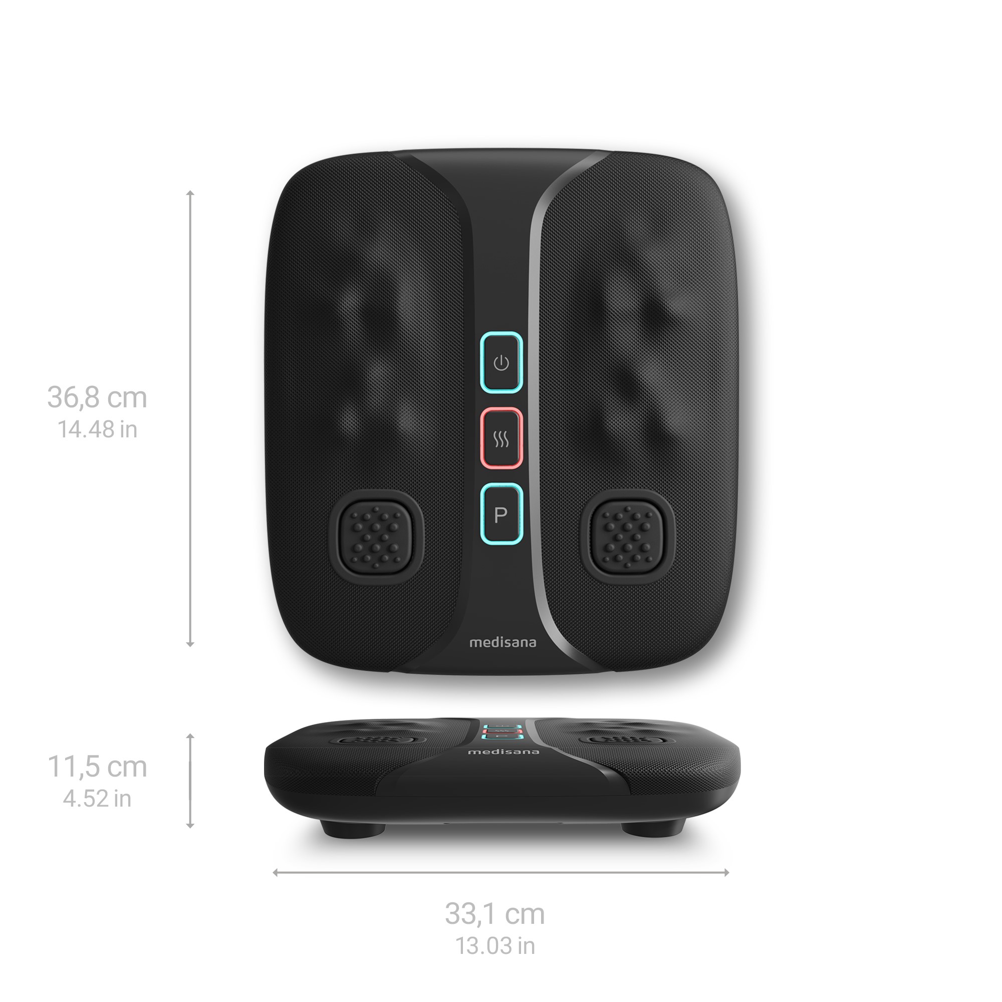 LM 100 | Verkwikkend 2-in-1 voet- en beenmassageapparaat