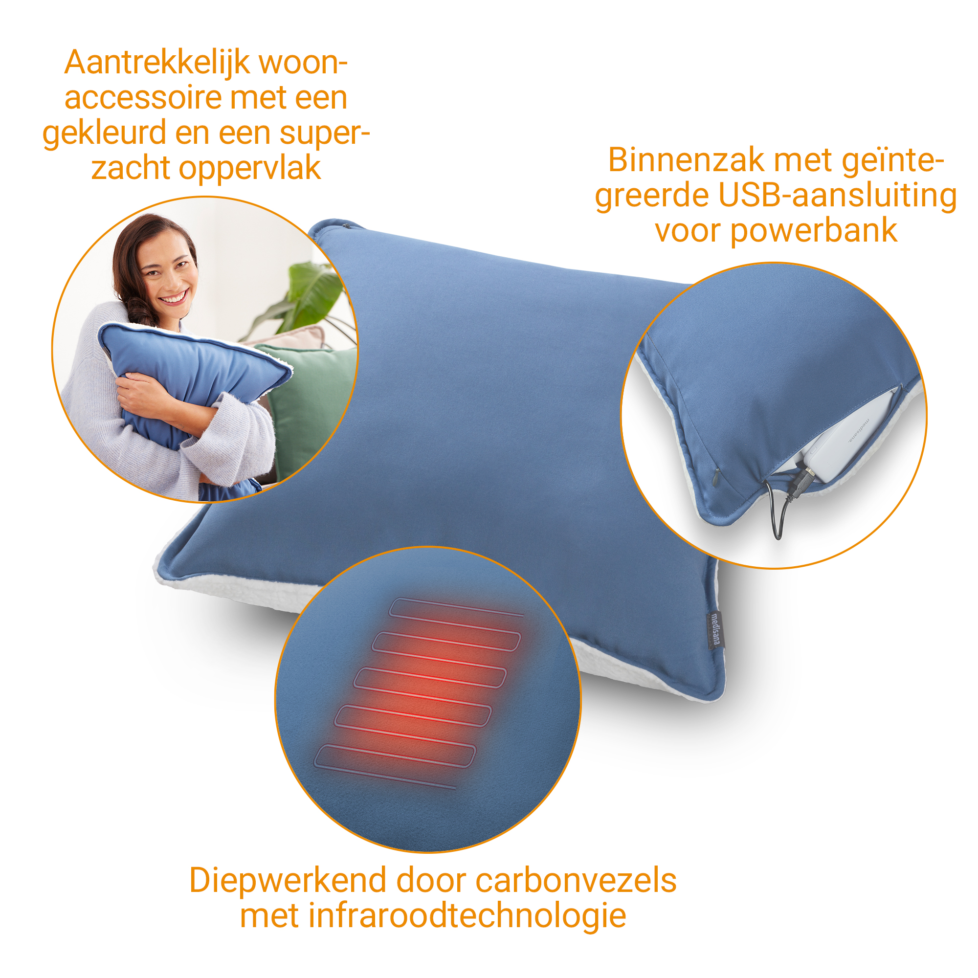 HC 150 | Warmtekussen | blauw