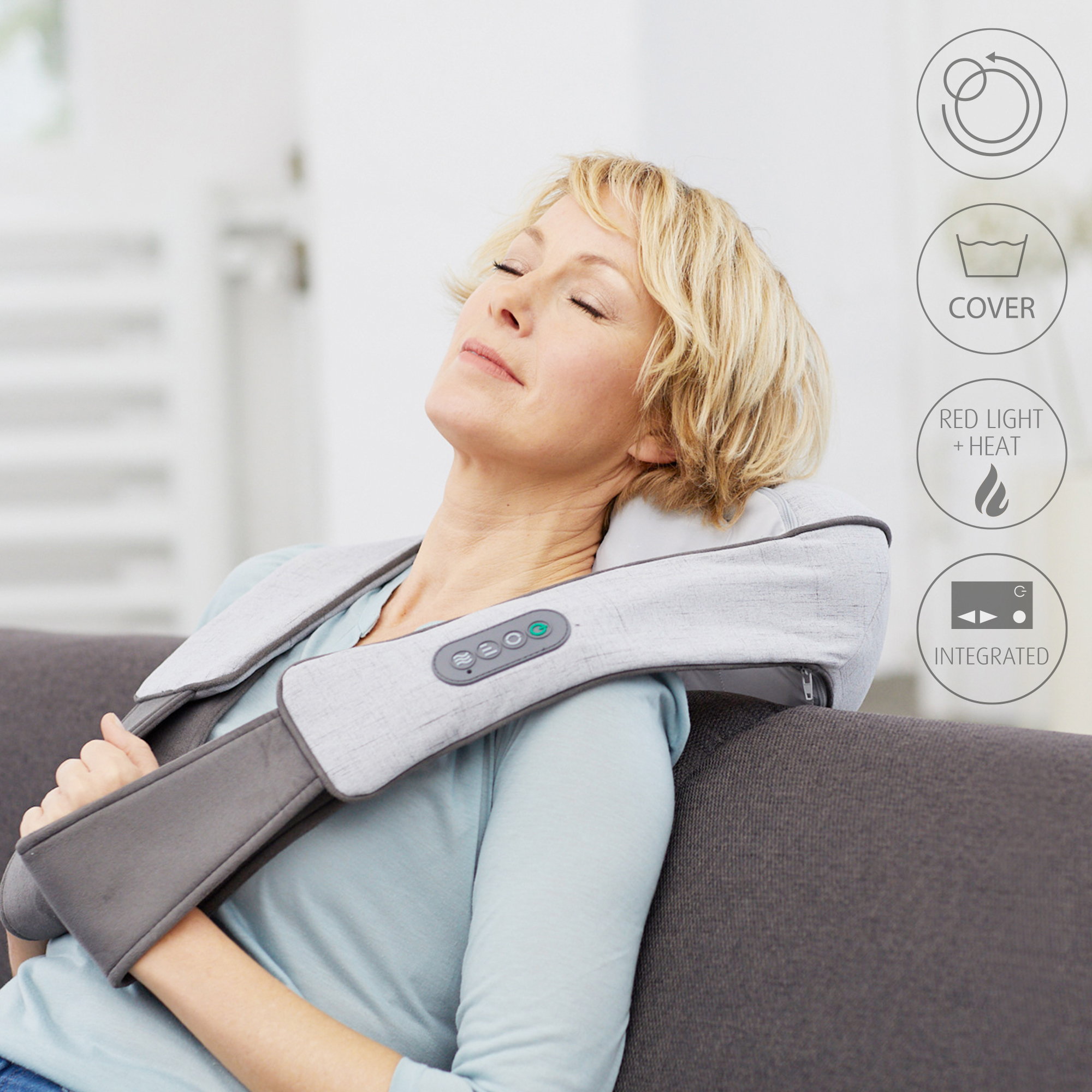 Medisana NM 890 Dispositivo de masaje Shiatsu para el cuello