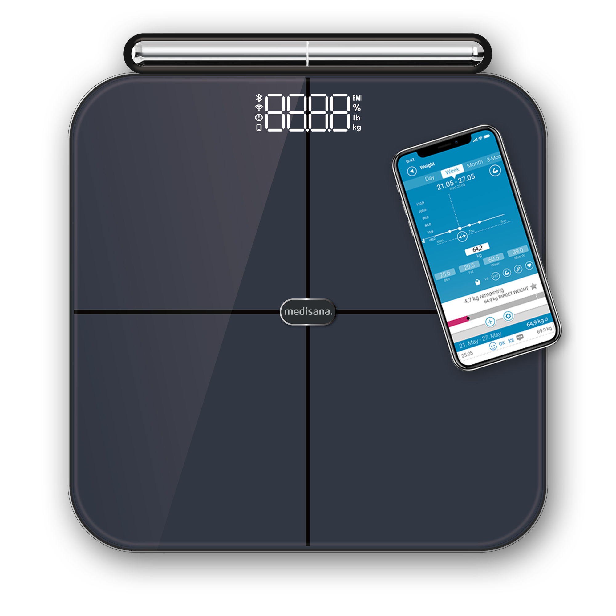 medisana BS 850 connect lichaamsanalyseweegschaal