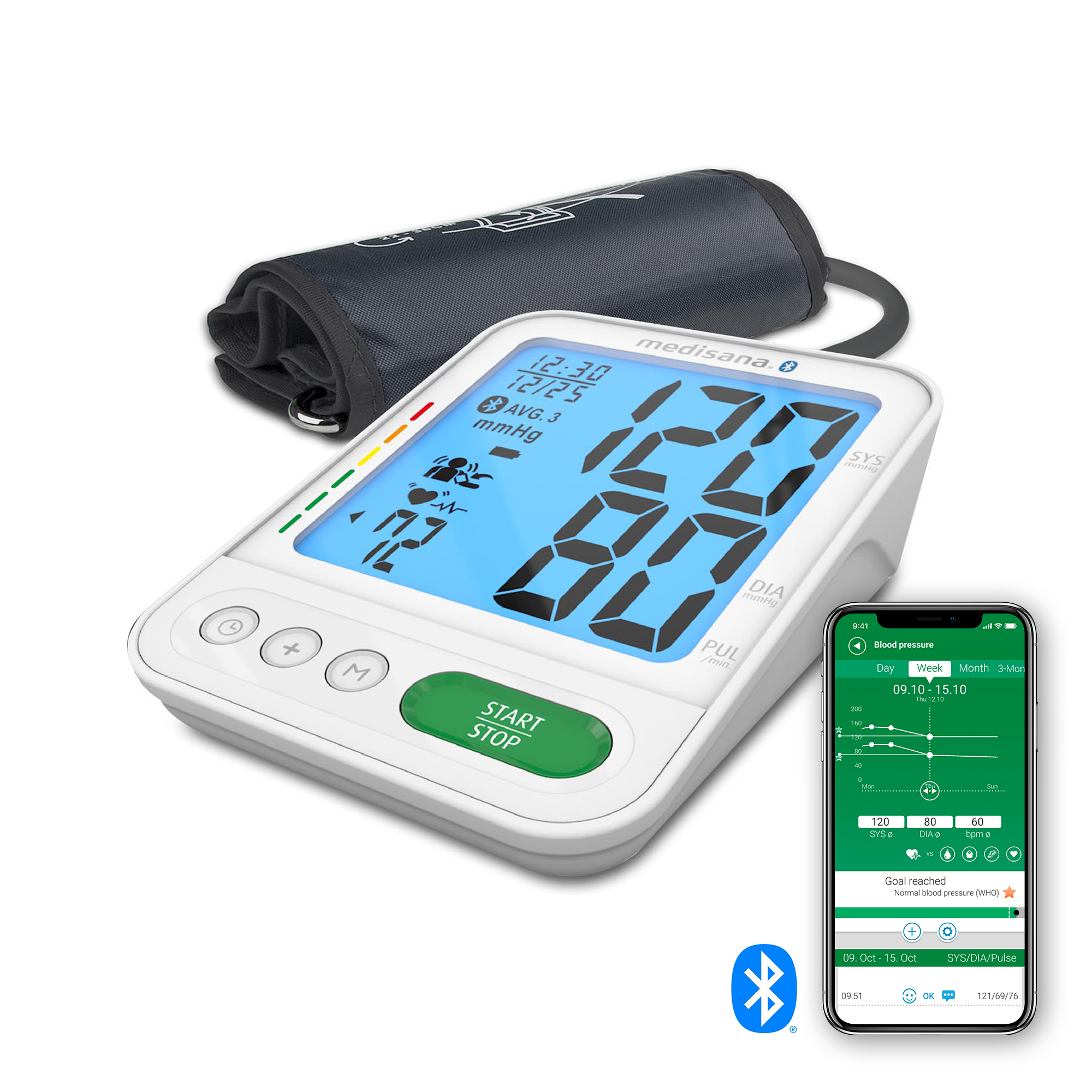 BU 584 connect | Upper-arm blood pressure monitor