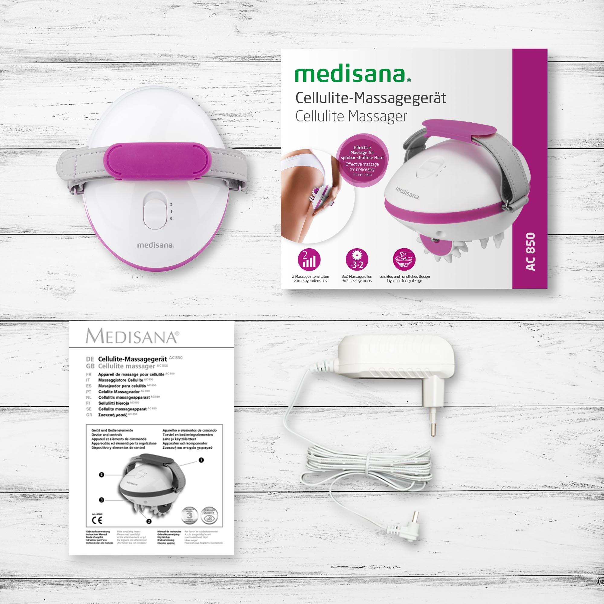 AC 850 | Anti-cellulite massageapparaat