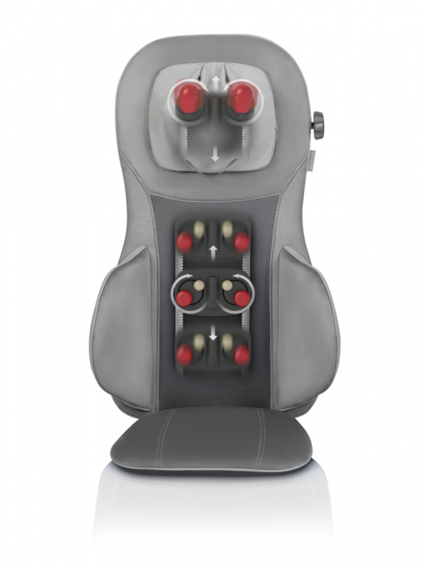MC 825 Plus |  Shiatsu acupressure massage seat cover 