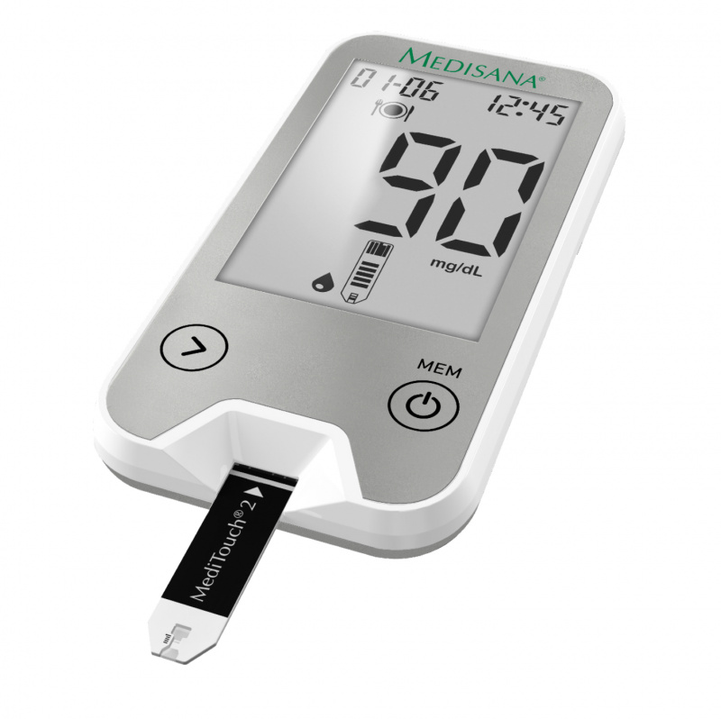 pick capitalism skinny MediTouch 2 connect mg/dL Blood glucose monitor incl. starter set medisana®