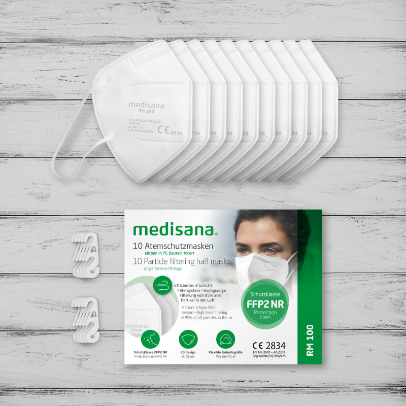 RM 100 FFP2 Particle filtering half mask medisana®
