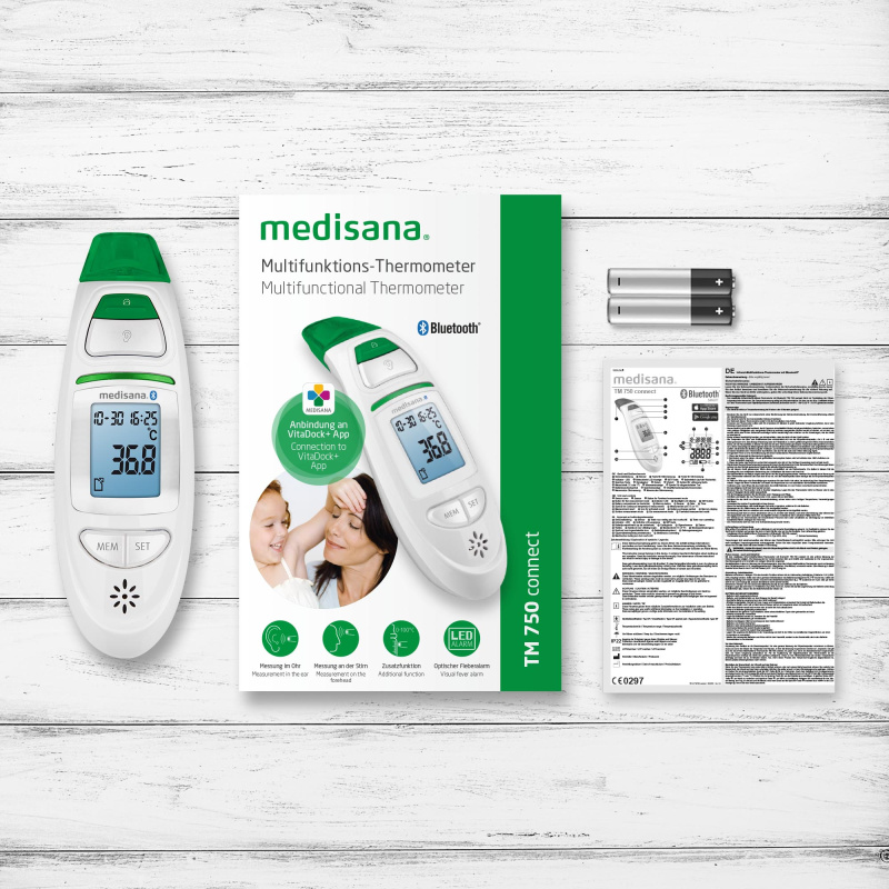 TM 750 connect Multifunctional thermometer medisana®
