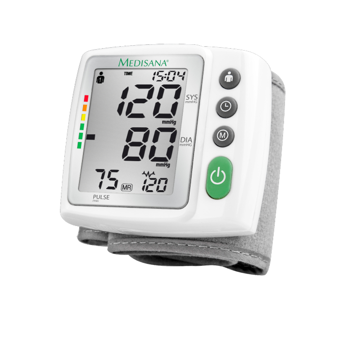  Medisana Monitor de presión arterial: Máquina automática de  brazo superior preciso y ajustable Digital BP Cuff Kit para uso doméstico  Incluye baterías, estuche de transporte : Salud y Hogar